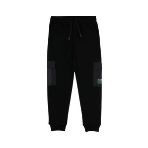 Jogger Negro Algodón Niño Ficcus