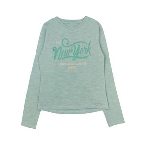 Remera Manga Larga Verde Niña Ficcus