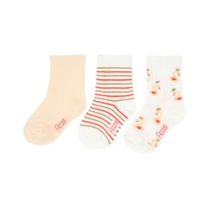 Medias Pack 3 Rosa Ficcus