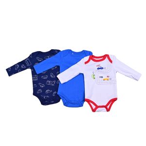 Body Manga Larga Pack X3 Combinado Niño Quiltex