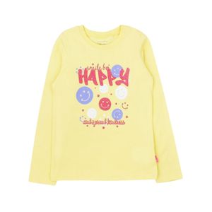 Remera Manga Larga Amarillo Niña Ficcus