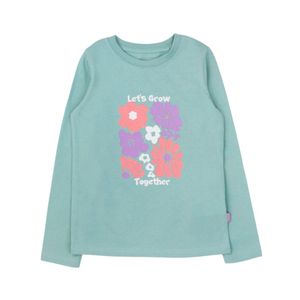 Remera Manga Larga Verde Niña Ficcus