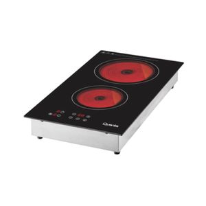 Placa Cocina Infrarroja 3000W 2 Hornallas QTCEI300 Quanta