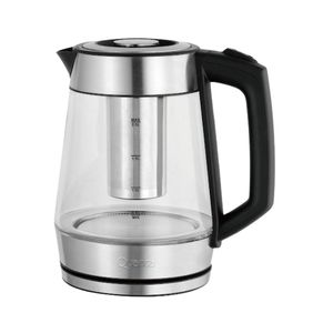 Hervidora Eléctrica Vidrio con Filtro 1.7L Aqua Hot 220V Modelo Qthvf960 Quanta