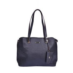 Cartera Con Estuche Colgante Y Asas De Mano Negro Mujer Chenson