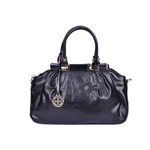 Cartera Con Llavero Logo Y Correa Adicional Negra Mujer Chenson