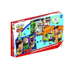 Rompecabezas 3x35pzas Toy Stor