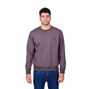Sweater Clásico Manga Larga Basic Gris Hombre Hummer