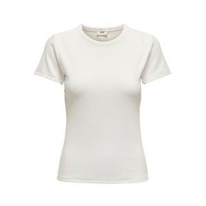 Remera Manga Corta Marfil  Mujer Jdy