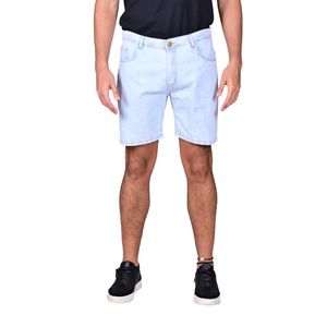 Bermuda Denim Corte Mom Celeste Hombre Connection