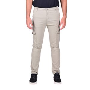 Pantalón Cargo de Corte Clásico Resistente Basic Verde Hombre HUMMER