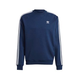Canguro Azul Marino Originals 3-Stripes Crew Ajuste Regular con Cuello Redondo para Hombre Adidas