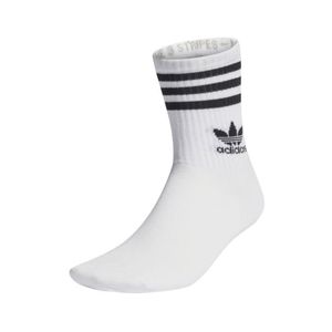 Medias Originals 3 Stripes Crew Blanco y Negro – Pack de 3 Pares Adidas
