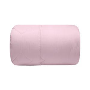 Edredón Queen Acolchado Sonata 260x240 cm Rosa Bouton