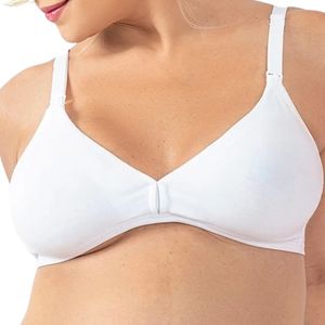 Corpiño Maternidad Con Protector Anatómico Blanco Mujer Love Secret