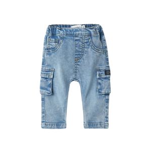Jeans Cargo Celeste Niño Nameit