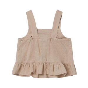 Blusa Strap Top Ligera Khaki Niña Nameit