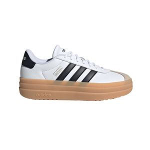 Zapatenis Con Plataforma Vl Court Blanco Negro Marrón Mujer Adidas