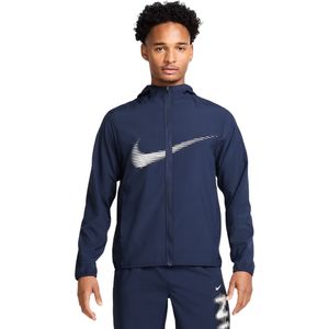 Campera Deportiva Dri Fit Form Hooded Jacket Azul Hombre Nike