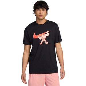 Remera Clásica Mangas Cortas Ikyky Gym Cult Negro Hombre Nike