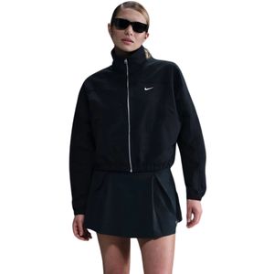 Campera Oversized Woven Repelente Ultravioleta Negro Mujer Nike
