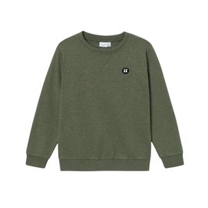 Sweater Cuello Redondo Manga Larga Verde Niño Nameit