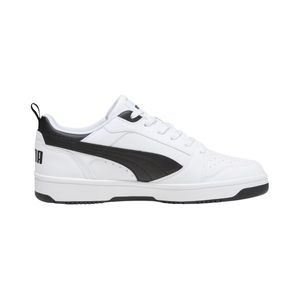 Zapatenis Urbano Rebound V6 Low Blanco Negro Hombre Puma