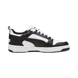 Zapatenis Urbano Rebound V6 Low Negro Blanco Hombre Puma