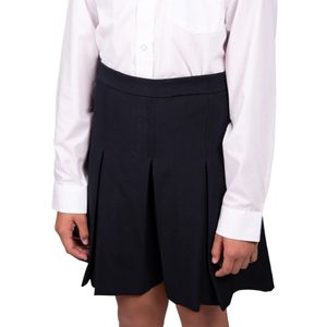 Short Pollera Azul 2 Tablas Niña Palmer