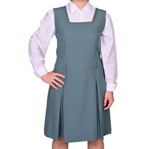 Jumper Gris Claro 2tablas C/ Pasa Cinto Adolescent