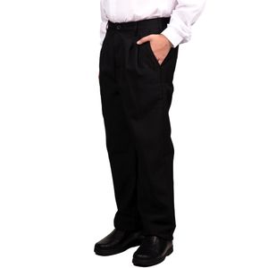 Pantalon Negro Con Goma Niño
