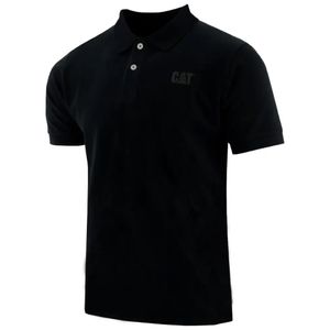 Remera Negra Polo Caterpillar