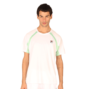 Remera Blanco/Verde Baseline Fila
