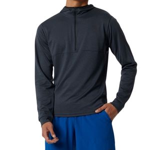 Remera M/L Negro Tenacity 1/4 Zip New Balance