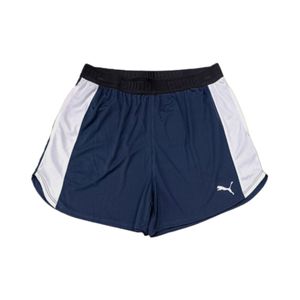 Short Deportivo Train All Day Knit Azul Marino Con Detalles Blancos Mujer Puma