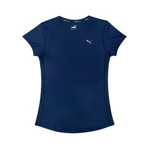 Remera Manga Corta Deportiva Run Favorites Velocity Azul Mujer Puma