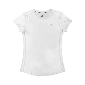 Remera Manga Corta Deportiva Run Favorites Velocity Blanco Mujer Puma