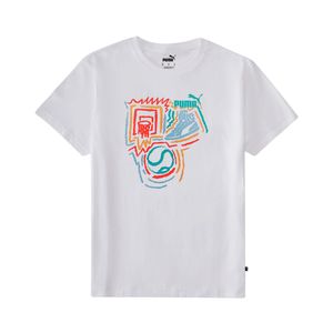 Remera Manga Corta Graphics Year Of Sport Blanco Hombre Puma