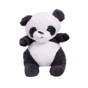 Peluche Panda Blanco y Negro 60 cm – Set de 10 Unidades Suaves y Perfectas para Niños