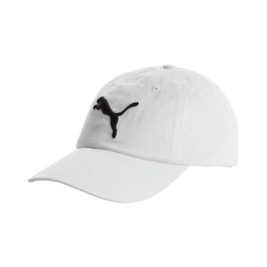 Kepi Deportivo Negro Logo Frontal Blanco Puma