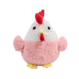 Peluche Gallina Rosa 21 cm – Suave y Perfecto para Niños