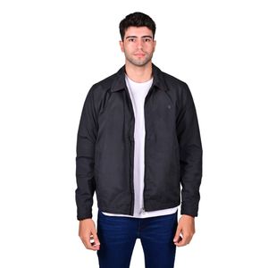 Campera Negra Masculina Basic Hombre New Green