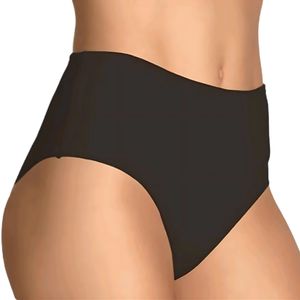 Bombacha Alta Cavada Modal Extremo Confort Negro Mujer Love Secret