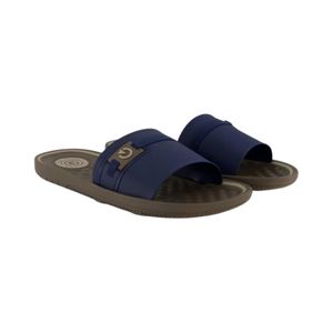 Zapatilla Slide Arizona Marrón Azul Hombre Cartago