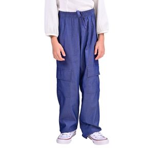 Pantalón Cargo Azul Niña Tiare