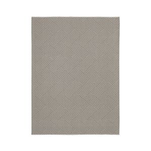 Alfombra Geométrica Estilo Bali 100x150 Formas Beige