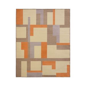 Alfombra Geométrica Herat New 100x100 Luxor Beige