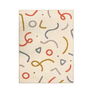 Alfombra Vibe Plus Diseño Abstracto 1 x 1.50 m Fun