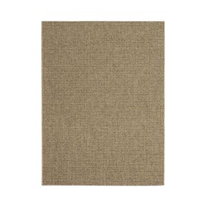Alfombra Tejida Bouclé New 1 x 1.60 m Color Marrón Claro
