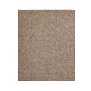 Alfombra Tejida Bouclé New 1.50 x 2 m Marrón Claro